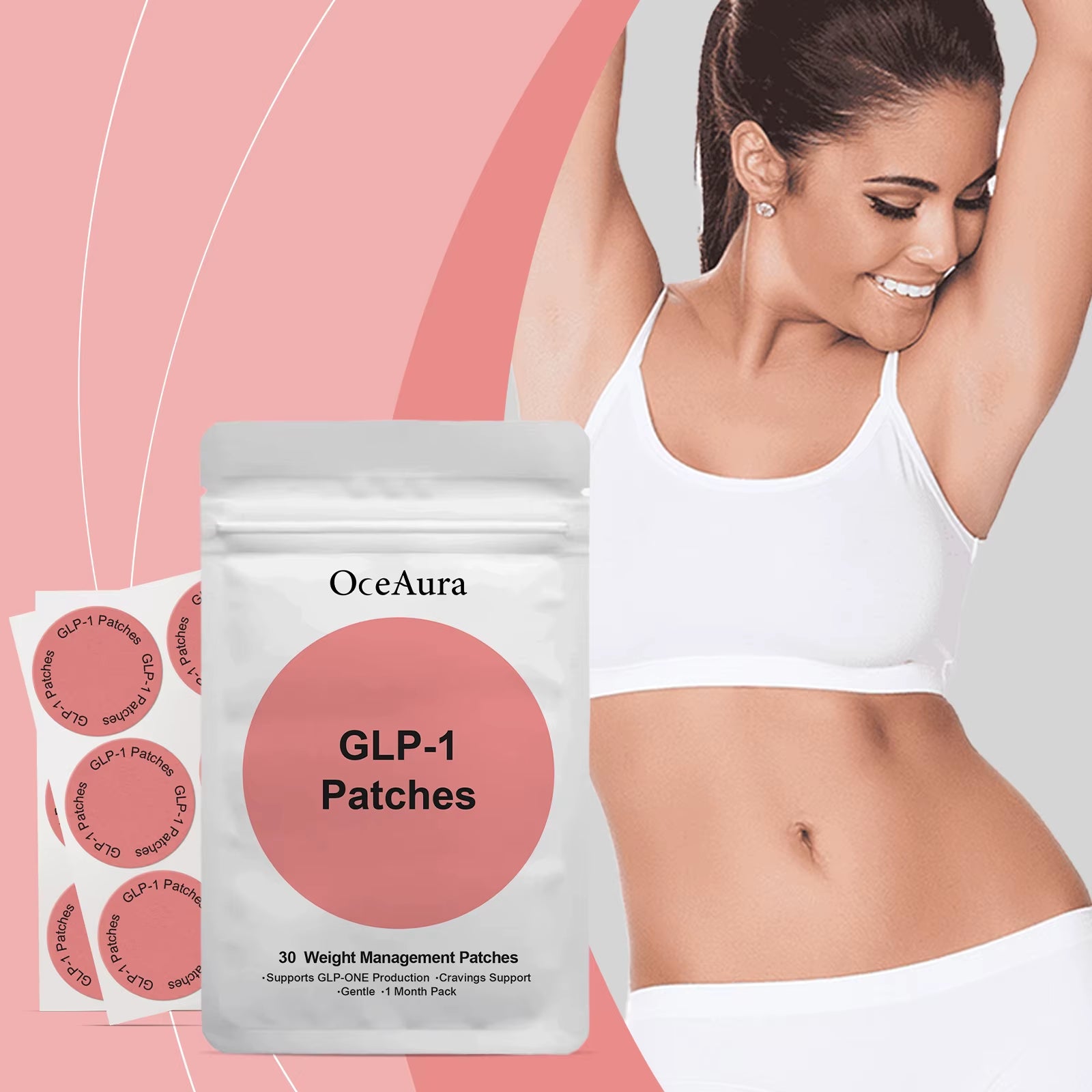 Body Care Patch: Gentle & Comfortable, Tightens Skin, Manages Body Lightness, and Easy to Use