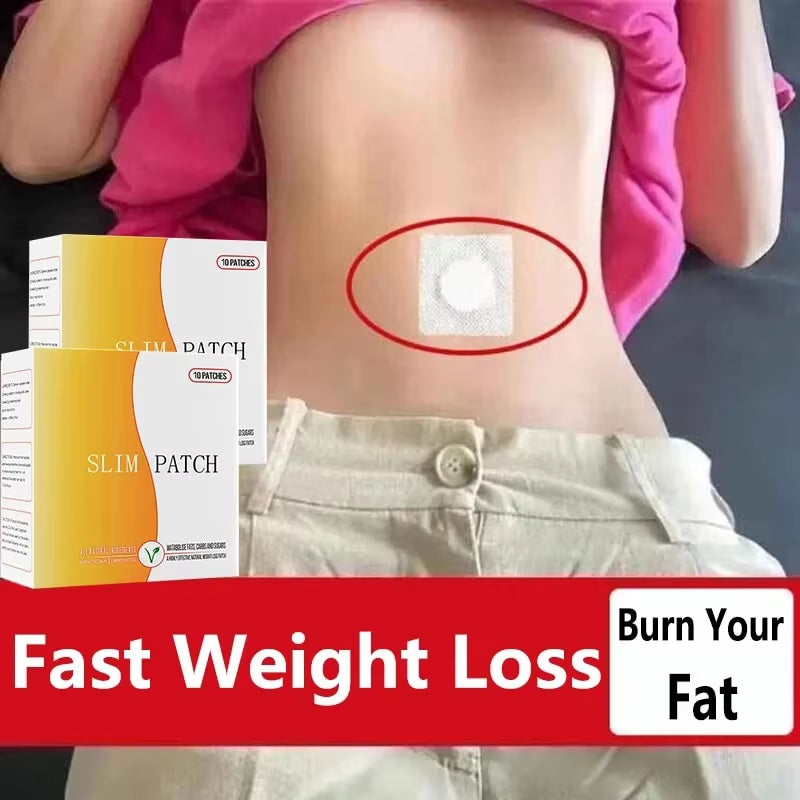 Weight Loss Belly Slimming Patch Fast Burning Fat Detox Abdominal Navel Sticker Dampness-Evil Removal Improve Stomach Magnetic