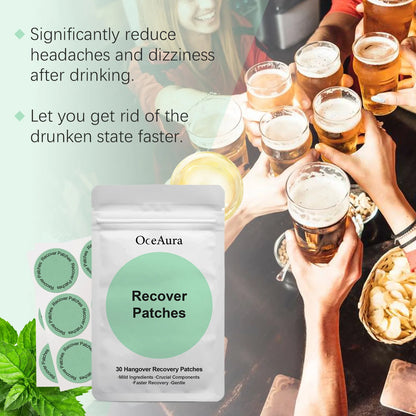 GLP-1 Fat Burning Patches Appetite Control Hangover Relief Recovery Concentration Focus Patches Sculpting Shaping Body