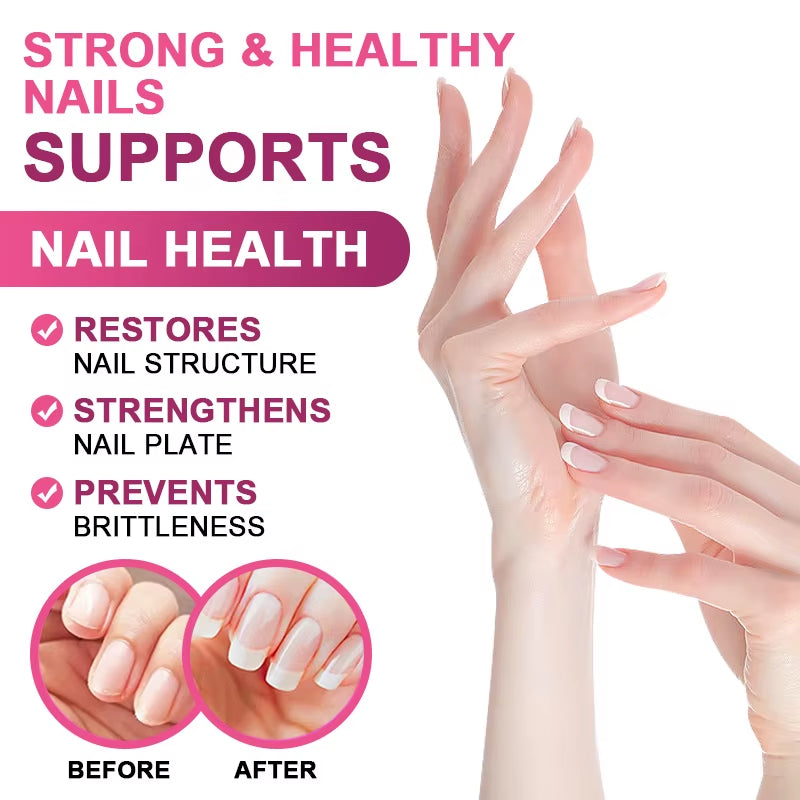 Powerful Hydrolyzed Collagen Capsules with Hyaluronic Acid Antioxidant Skin Hair Nails Health with Vitamins&Minerals
